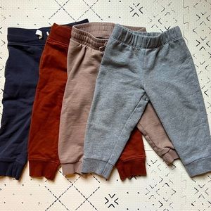 Bundle of comfy baby pants/joggers, 12 months, Carter’s and Tommy Bahama